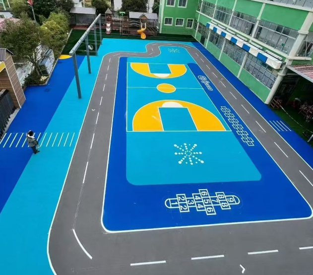 黑河市epdm颗粒混合型塑胶跑道 - 厂家