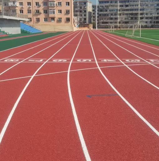 黑河市透气型塑胶跑道预制型跑道 - 方案